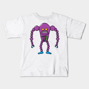 Pixel Robot 017 Kids T-Shirt